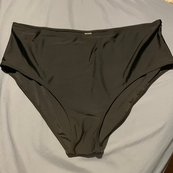 Womens New Black Bathing Suit Bottoms - Picture 1 of 4